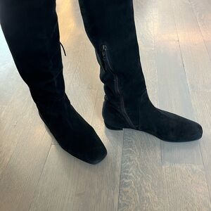 Stuart Weitzman Black Knee Boots